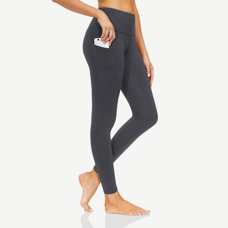 Wholesale High Waist Side Pocket Yoga Pants