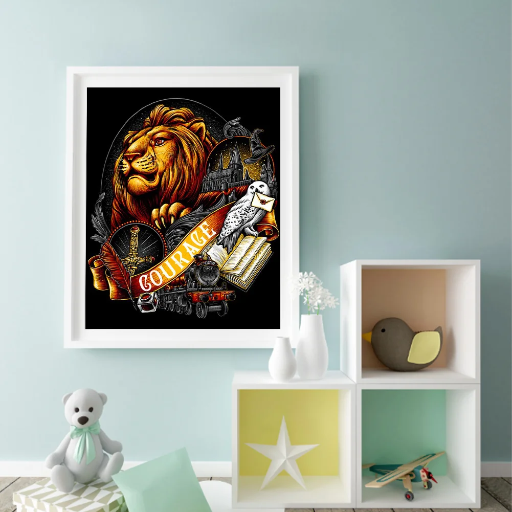 Full Printed Cross Stitch 11CT - Harry Potter(40*50cm)