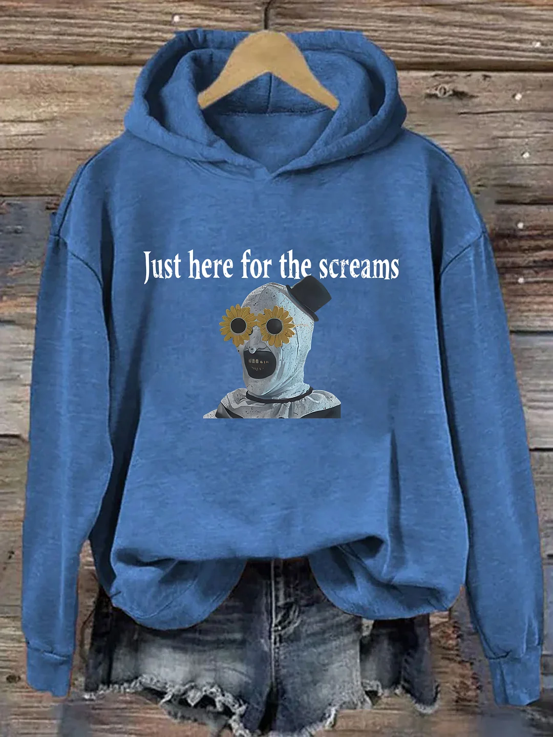 Just Here For The Screams Hoodie