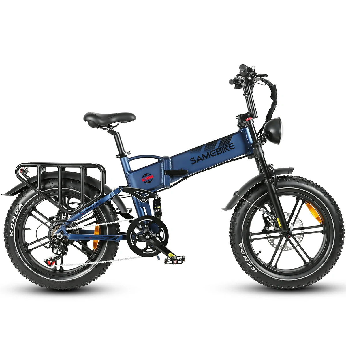 Samebike RS-A02 20" 48V 17Ah Battery 1200W Motor Max Speed 45KM/H Folding Off Road Ebike（Expected delivery on July 20）