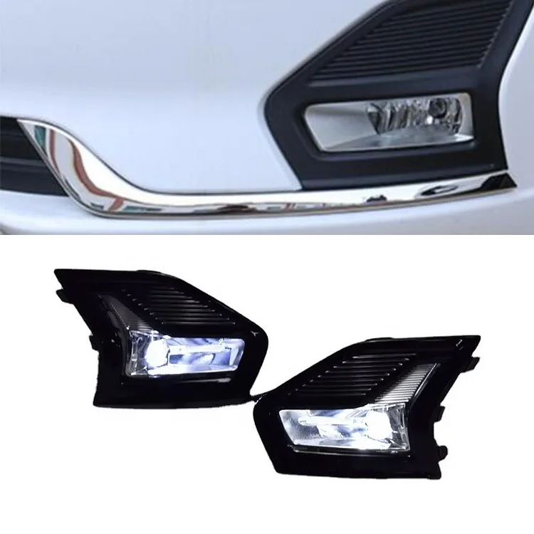 DRL Foglamp Foglight for Ford Mondeo 2019 2020 led Day running light LED fog lamp Assembly ITN Auto