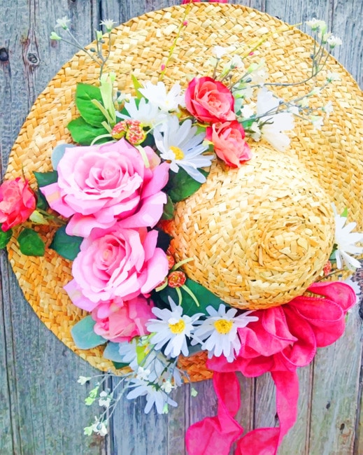

Floral Hat – Paint By Numbers - 40*50CM, 501 Original