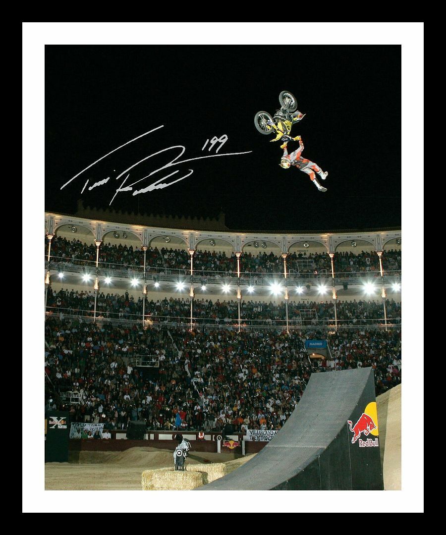 Travis Pastrana Autograph Signed & Framed Photo Poster painting