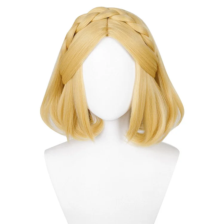 The Legend of Zelda Princess Zelda Cosplay Wig Heat Resistant Synthetic Hair Halloween Carnival Props