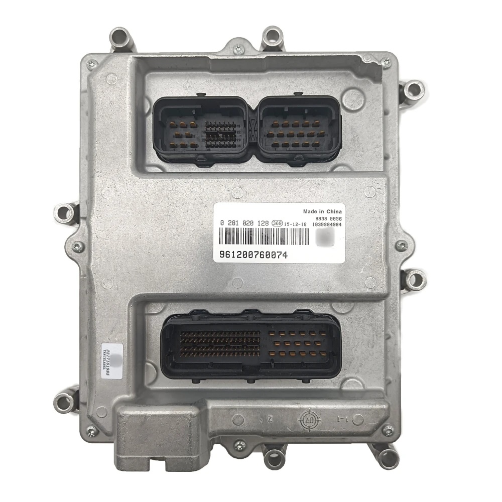 Engine Control Unit 0281020128 961200760074 Heavy Duty ECM Panel Controller Engine Control Device Suitable for Navistar