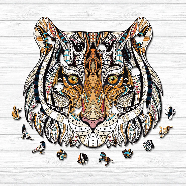 Ericpuzzle™ Ericpuzzle™Exquisite Tiger Head Wooden  Puzzle