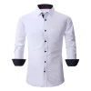 Men's Business Casual No-iron Long-sleeved Shirt