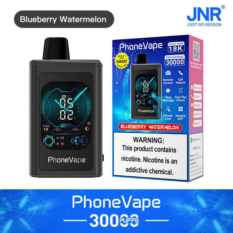 JNR PhoneVape 30K Disposable Vape-Blueberry Watermelon Best Vape