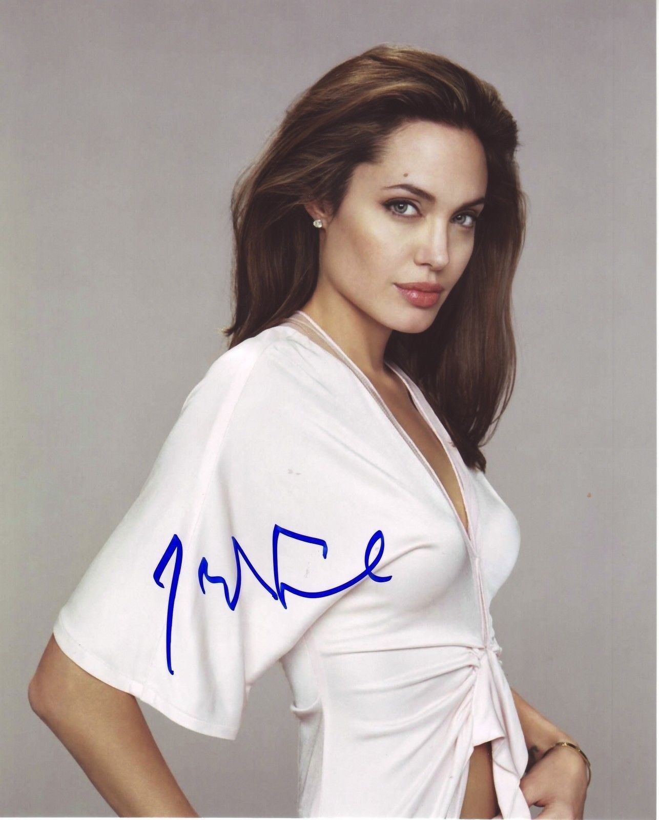 ANGELINA JOLIE AUTOGRAPH SIGNED PP Photo Poster painting POSTER