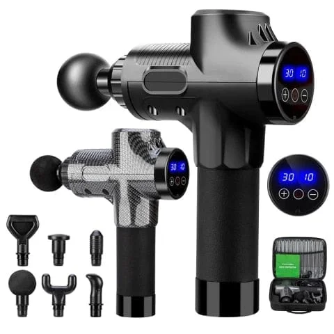 pornhint Pornhint High frequency Massage Gun Muscle Relax Body Relaxation Electric Massager with Portable Bag Therapy Gun for fitness