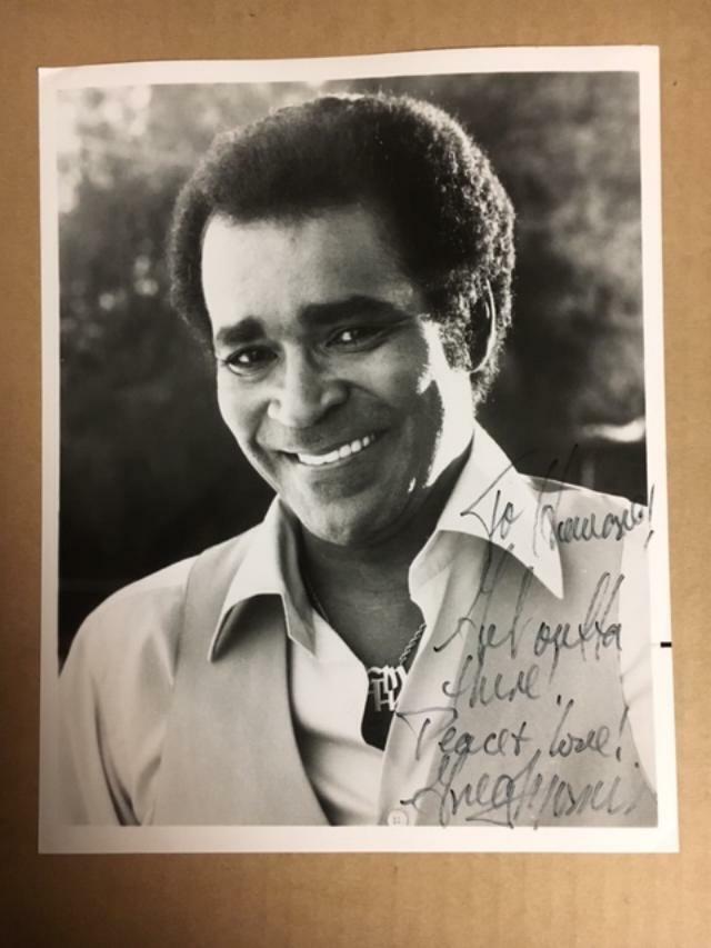 Greg Morris Mission Impossible Signed Early Vintage 8x10 Photo Poster painting JSA Precertified