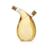 Glass Soy Sauce And Vinegar Bottle, Dual-Purpose Seasoning Sauce Sealed Oil Bottle, Creative Two-In-One Oil And Vinegar Bottle