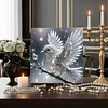 (Framed)Diamond Painting -DIY Round Drill Bird with Frame(25x25cm)
