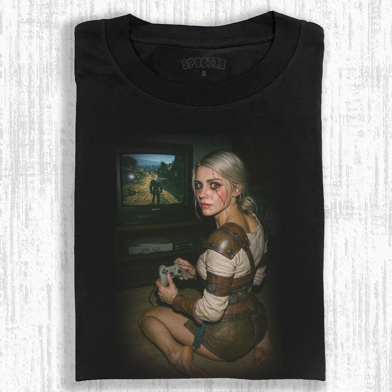 CIRI IN THE GAMING WORLD RETRO GAMING - THEMED T-SHIRT