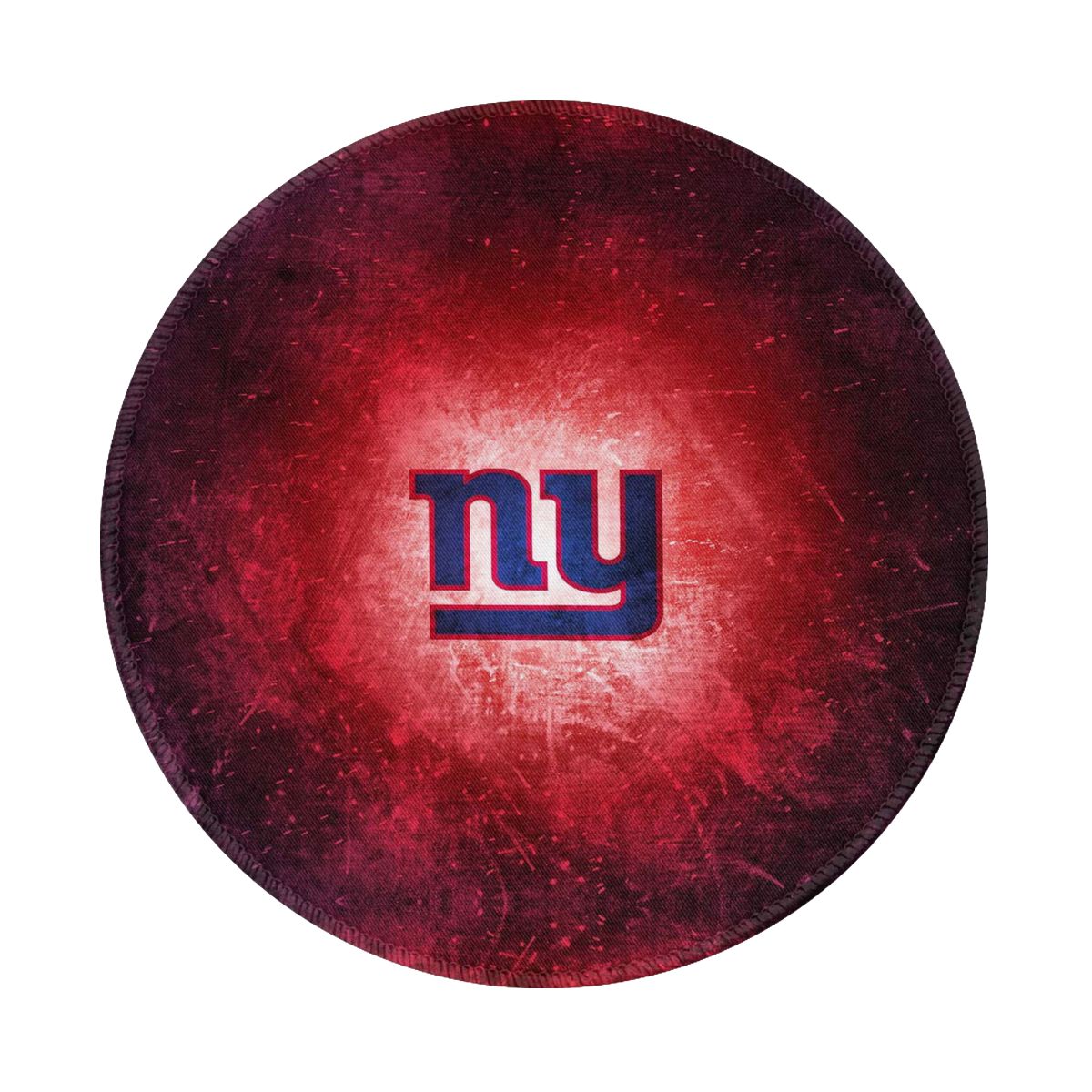 New York Giants Rugged Gradient Non-Slip Rubber Round Mouse Pad