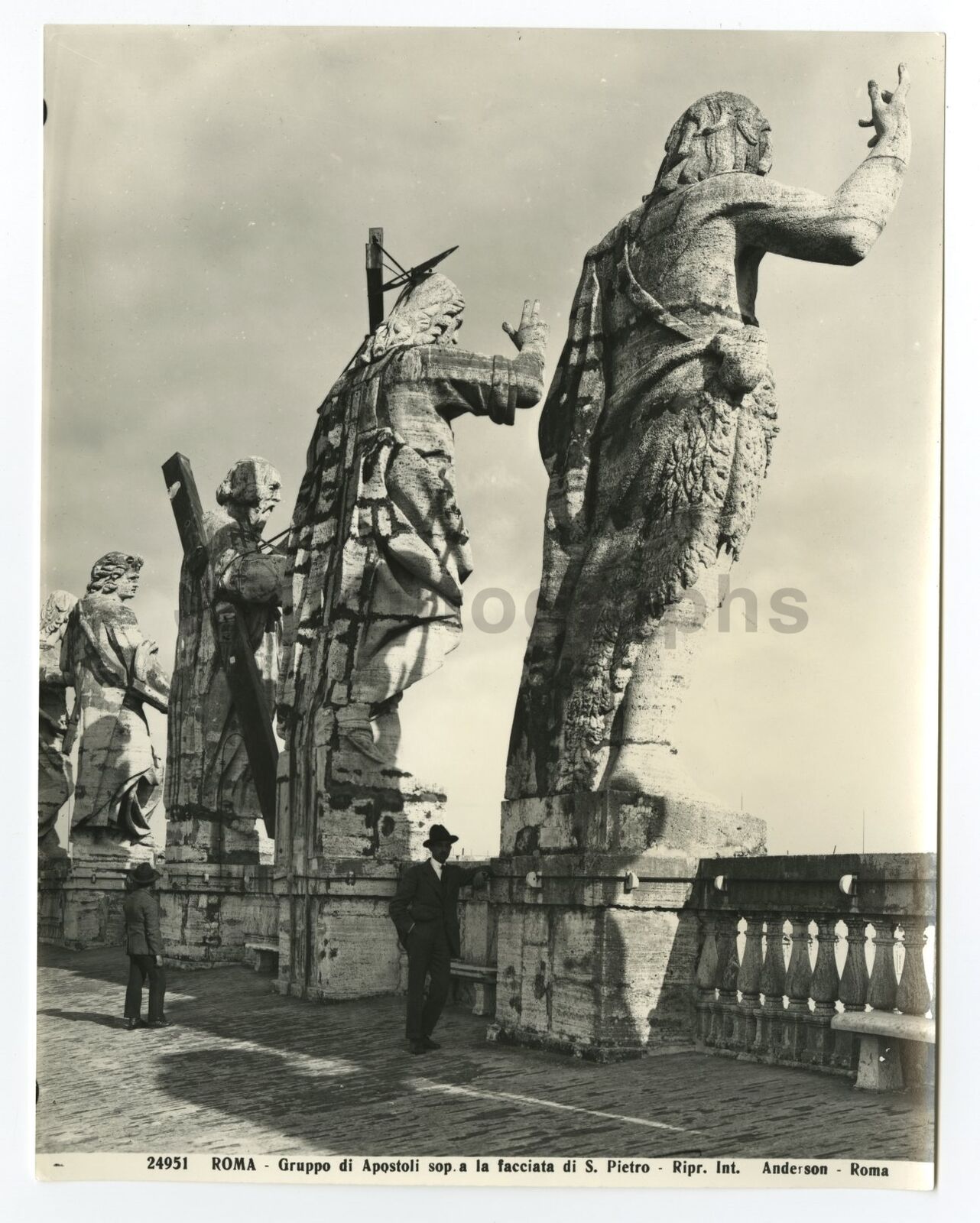 Vatican City - Vintage 8x10 Publication Photo Poster paintinggraph - St. Peter's Basilica