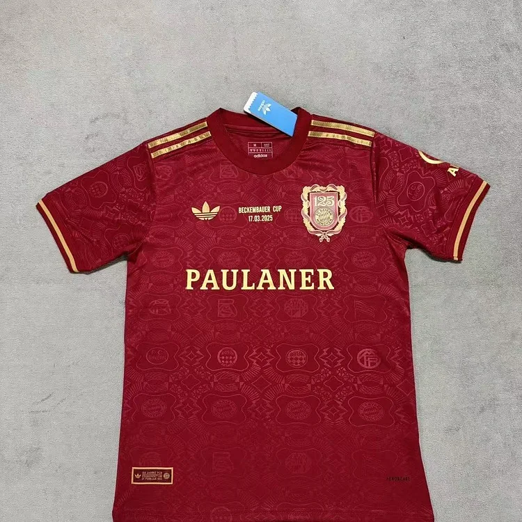 25/26 S-4XL Beckenbauer Cup Bayern 125th Anniversary Commemorative Jersey
