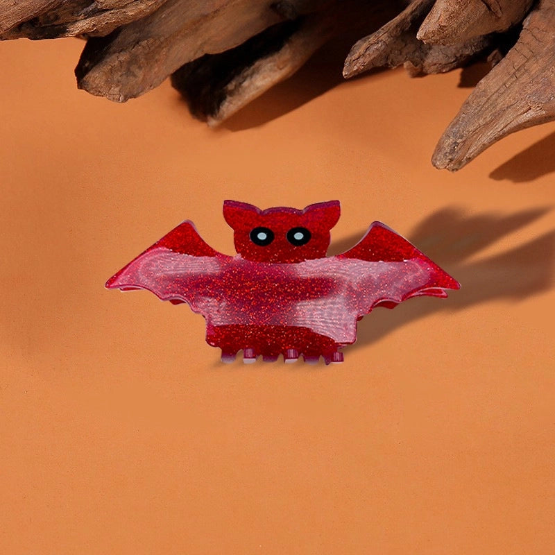 Halloween Casual Minimalist Women’s Spider Spider Web Arylic Hair Claws