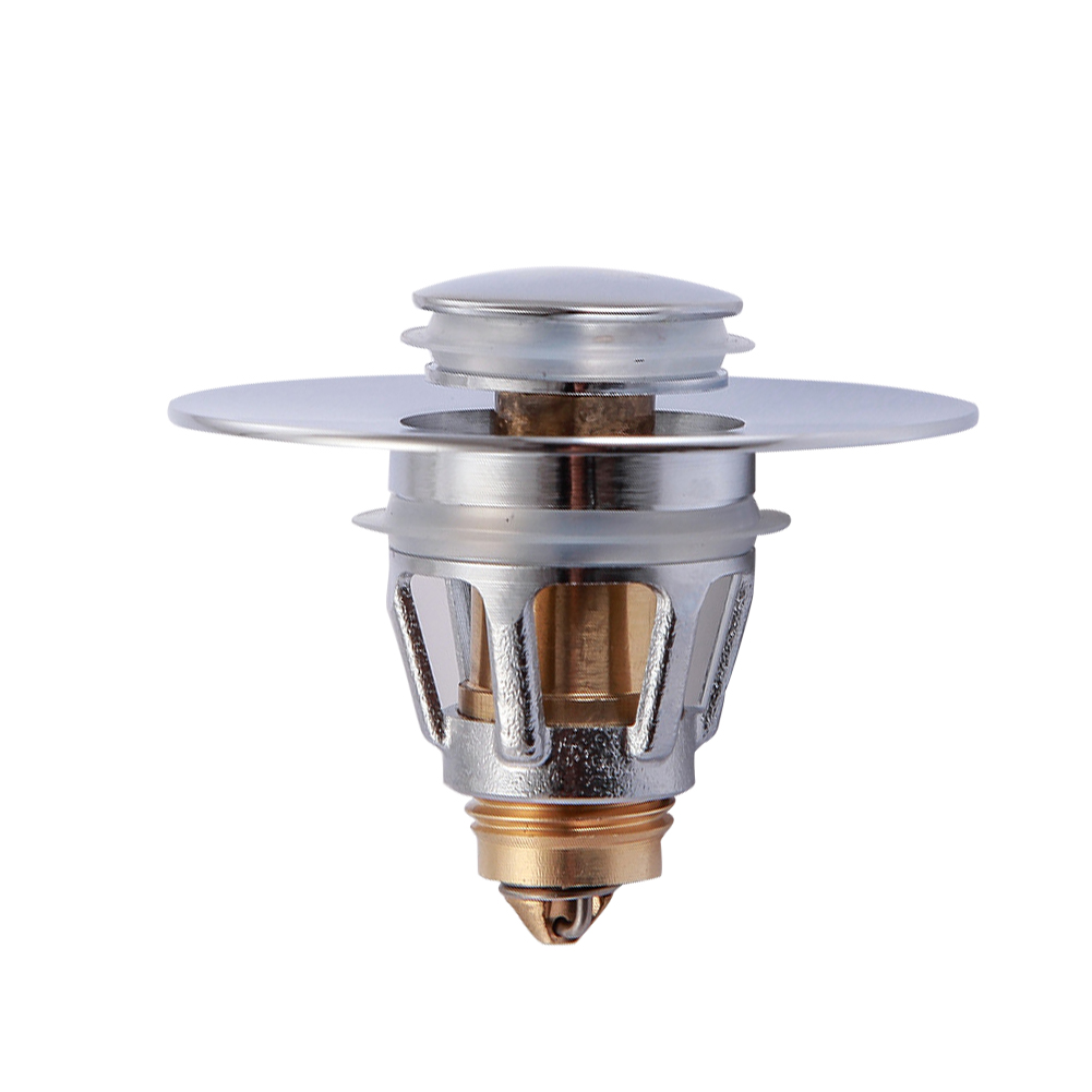 

Basin Bounce Core Drain Filter Bath Hair Stopper Shower Sink Strainer Plug, 501 Original