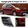 Fog Lamp Chrome Cover 7422A9/7422A8 Fog Lamp Cover Grilles for Peugeot 107 09-12