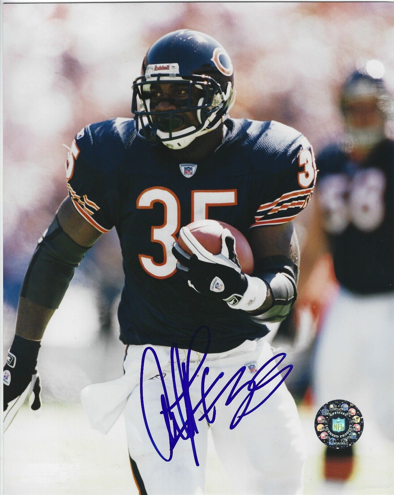 Autographed ANTHONY THOMAS Chicago Bears 8x10 Photo Poster painting - w/COA