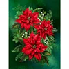 (5 Sizes)Christmas Poinsettia-Full Square Diamond Painting