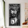 (Big Size)Jesus - 11CT Stamped Cross Stitch - 40*80cm