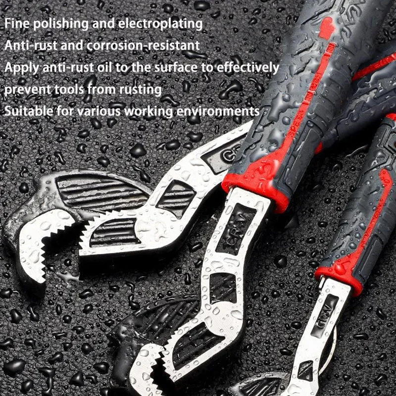 Industrial Grade Multifunctional Selflocking Pipe Wrench Tool