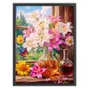 Window Lily-9CT Stamped Cross Stitch 60*80cm/23.62*31.5in(Big Size)