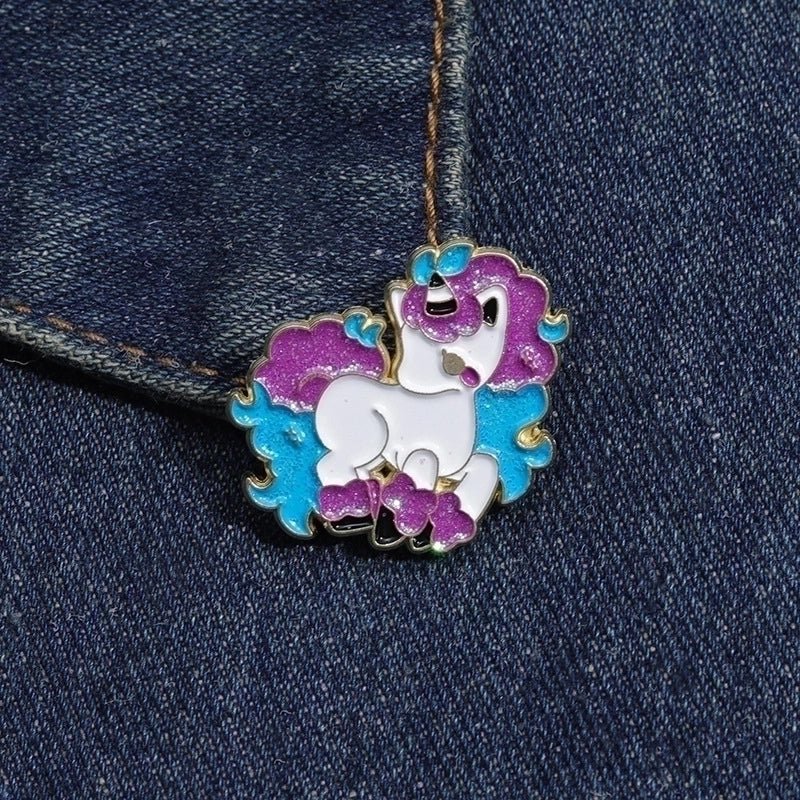 Cartoon Style Original Design Cowboy Style Animal Bear Bat Alloy Stamping Stoving Varnish Plating Kid’S Adults Brooches