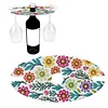 Diamond Painting Wine Glass Rack DIY Wine Glass Holder Storage Rack Diamond Art Acrylic Organizer Stemware Rack Kit