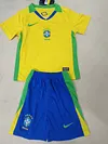 Joyfball 2025/2026 Kids Size Brazil Home Soccer Jersey 