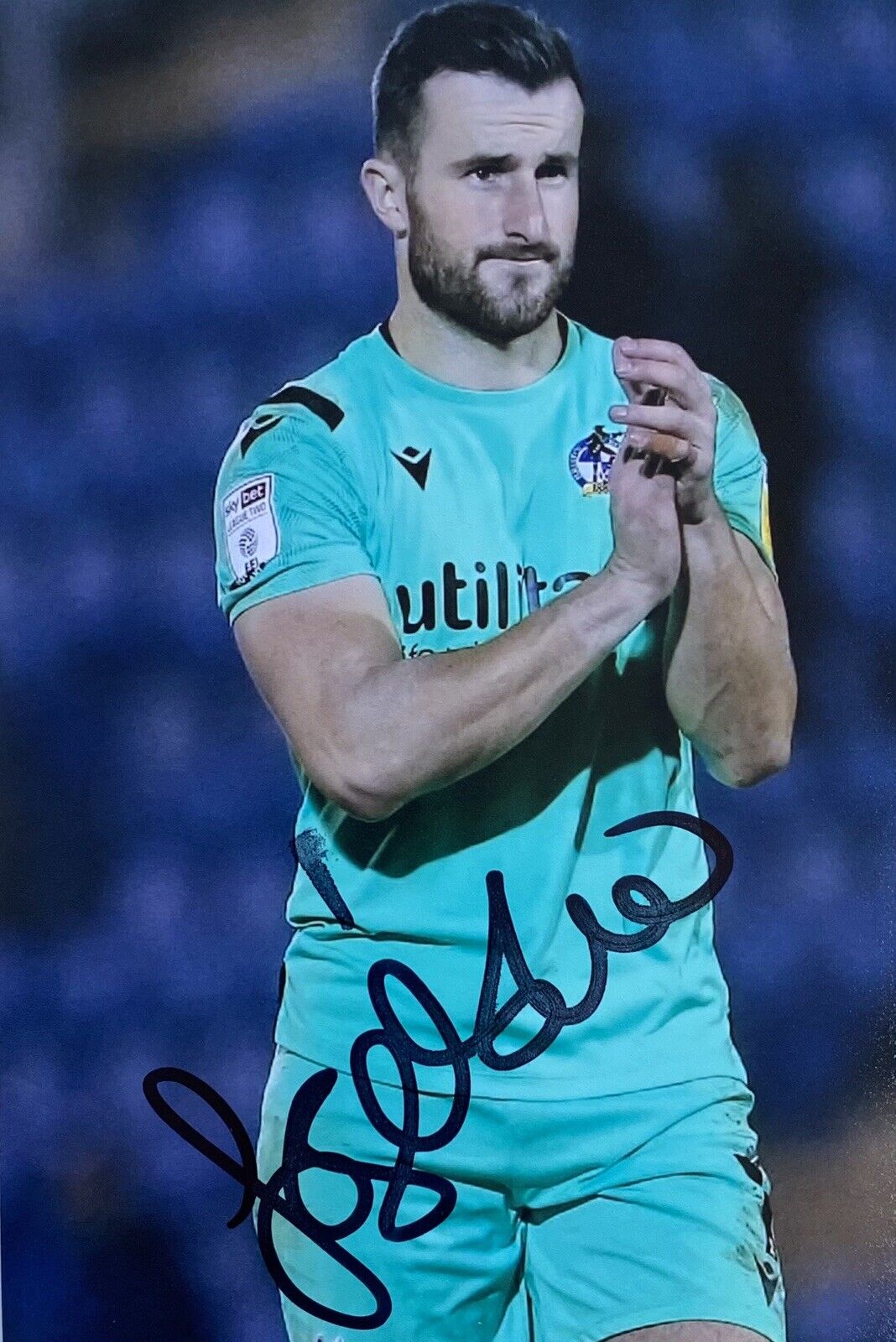 James Belshaw Genuine Hand Signed Bristol Rovers 6X4 Photo Poster painting