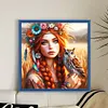 (Multi-Style) Girl And Animal-11CT Stamped Cross Stitch 50*50cm/19.69*19.69in tapestrymarket