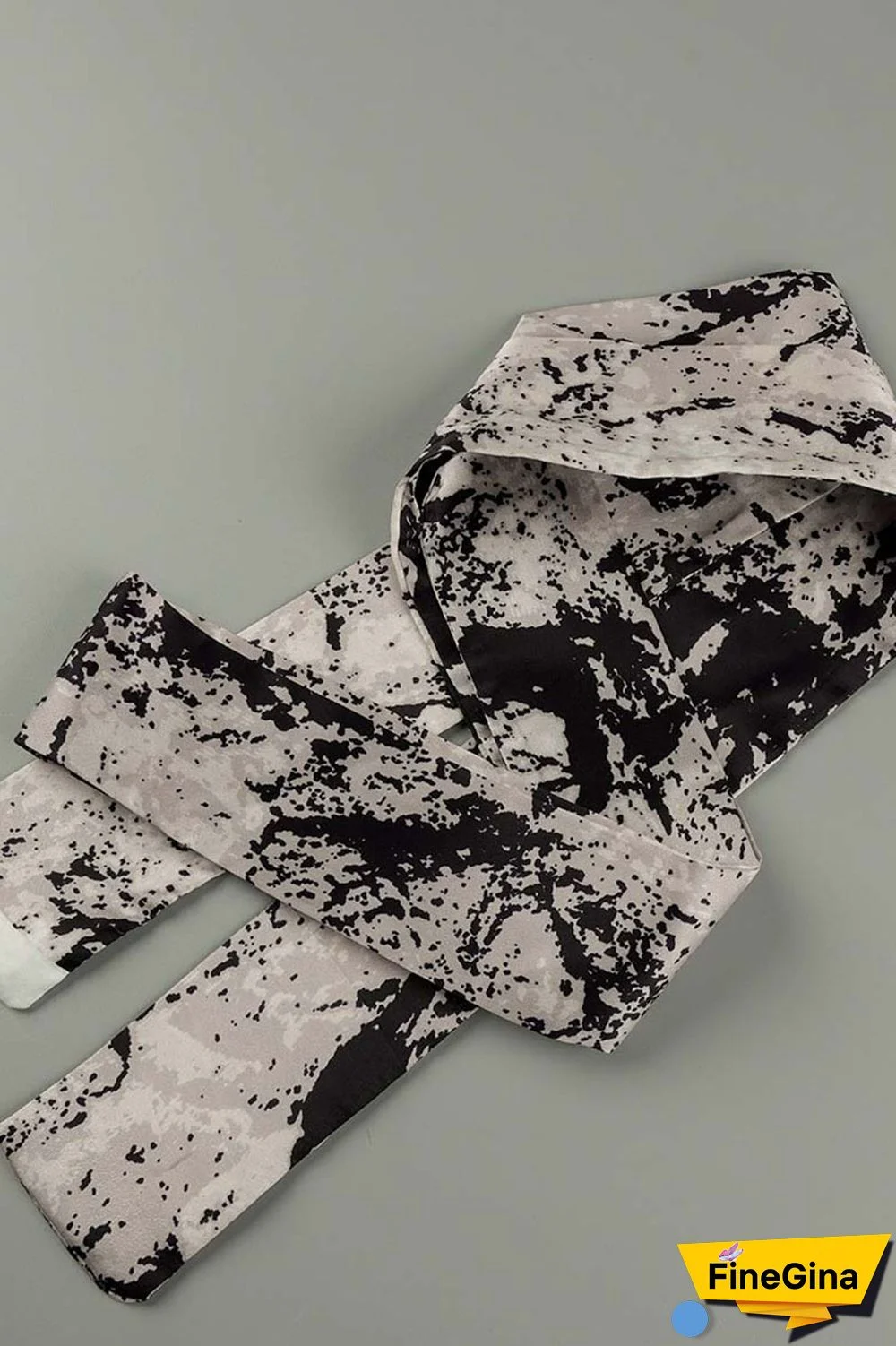 Black Sexy Print Bandage Patchwork Asymmetrical V Neck One Step Skirt Dresses