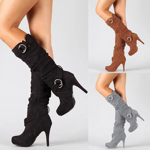 New Fashion Sexy Women's Over Knee High Boot Lace Up High Heel Long Thigh Boots Shoes