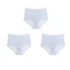 High Waist Leak Proof Ice Silk Panties Plus Size L-5XL