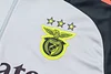 Joyfball 2024/2025 Benfica Half-Pull Training Suit Grey Soccer Jersey 1:1 Thai Quality 
