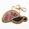 6PCS Double Sided Special Shape Diamond Painting Keychain Kits