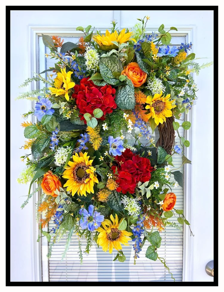 💖Mother's Day Sale💖45%OFF-Tuscan Floral Door Wreath