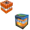 Minecraft Torch Lamp Rechargeable Torch Diamond Mining Lamp Color Changing Bottle LED Night Light, USB Rechargeable, Handheld or Wall Mounted Lighting Toy Gift for Costume Cosplay