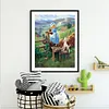 uk.everydayedeals (Limited Stock)Diamond Painting - Full Square - Little Girl Eagle(30*40cm)