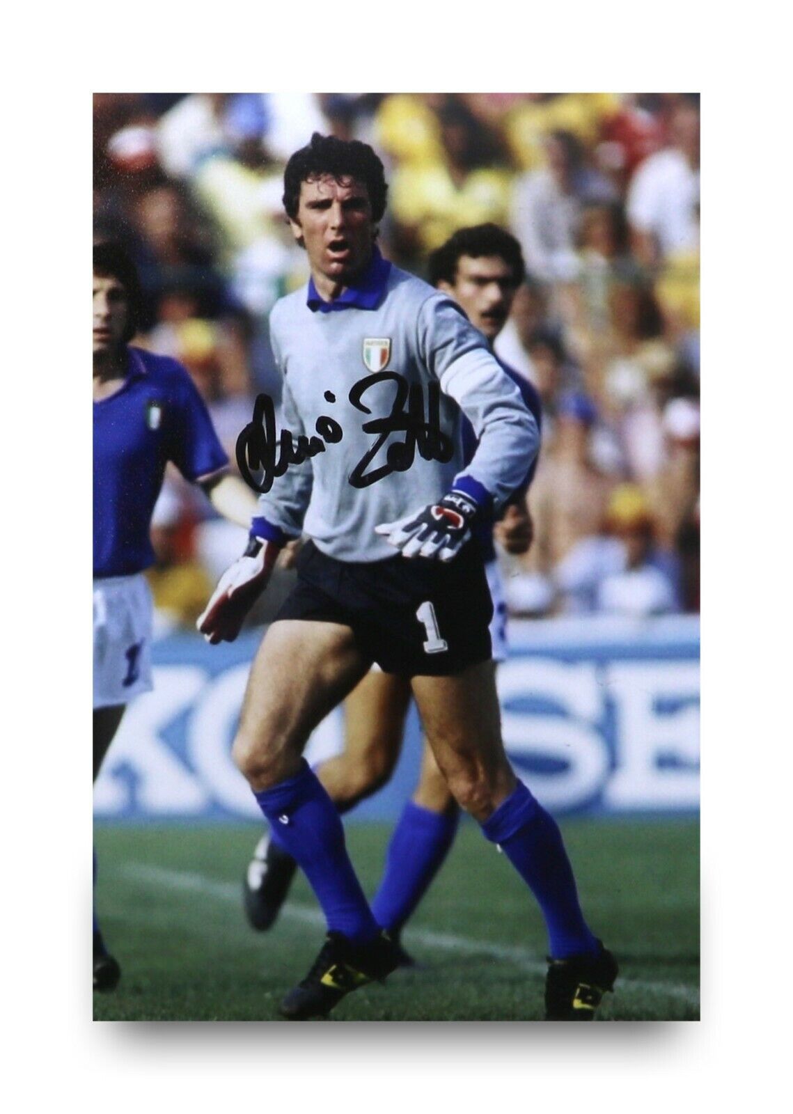 Dino Zoff Signed 6x4 Photo Poster painting Italy Goalkeeper Juventus Autograph Memorabilia + COA