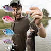5pcs Plastic VIB Lures 4cm 8.8g Artificial Hard Bait for Bass Pike Perch Fishing
