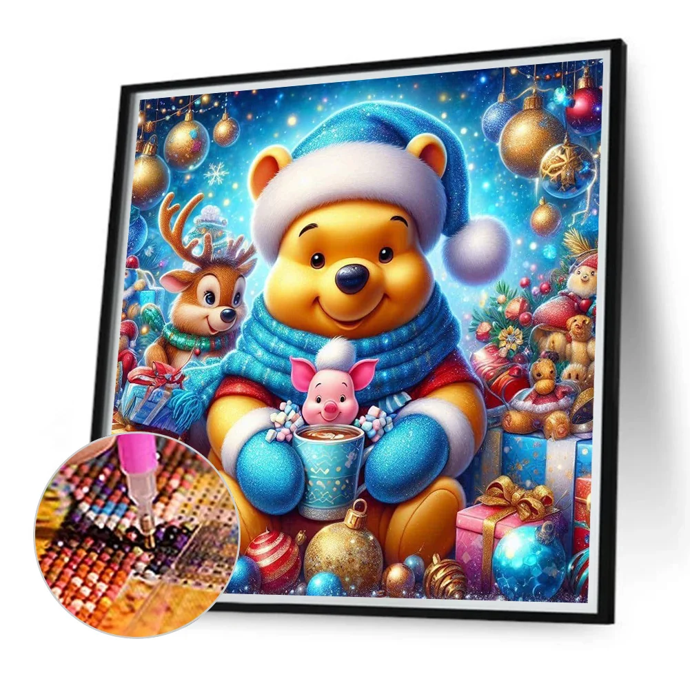 Diamond Painting - Full Round Drill - Winnie the Pooh(Canvas|40*40cm)