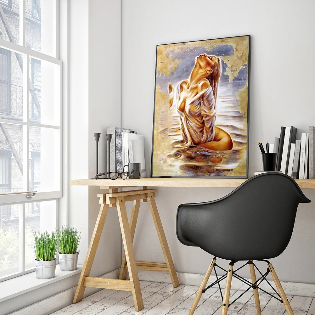 Diamond Painting - Full Round Drill - Sexy Beauty