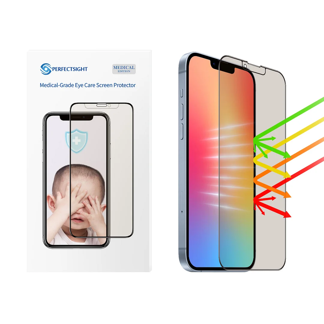 Anti Glare Blue Light Blocking Screen Protector For iPhone | Anti-Radiation