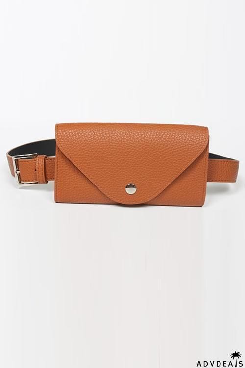 Fanny Pack Leather Belt Bag
