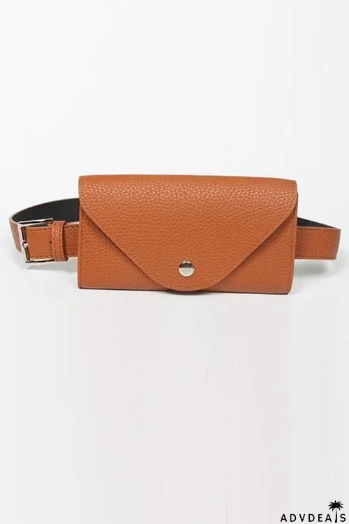 Fanny Pack Leather Belt Bag