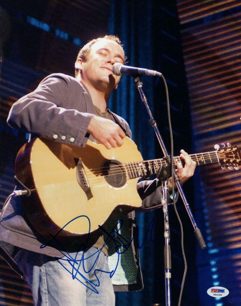 DAVE MATTHEWS BAND SIGNED AUTOGRAPH 11X14 Photo Poster painting BEFORE THESE CROWDED STREETS PSA